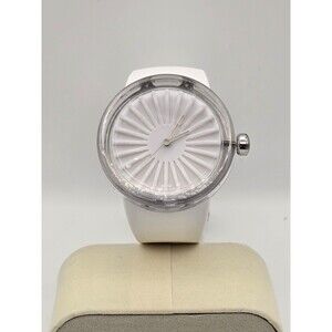 ODM: ARCO, Analog Watch - DD130-06 White Dial And Silicon Band
